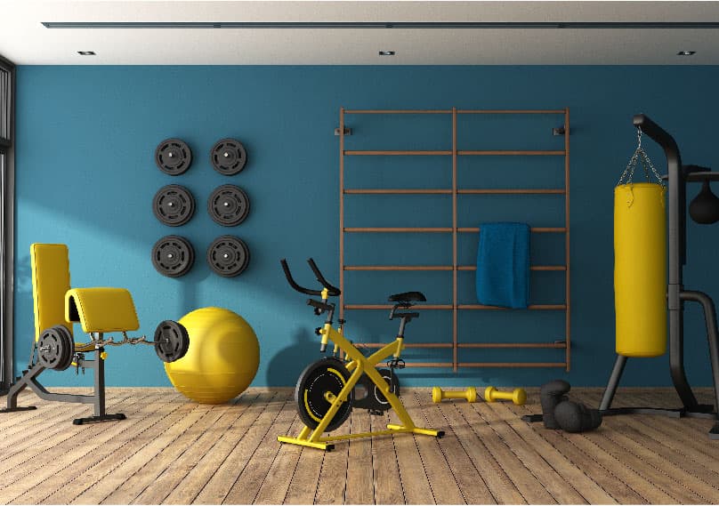 12 home gym ideas that will keep your blood pumping !!