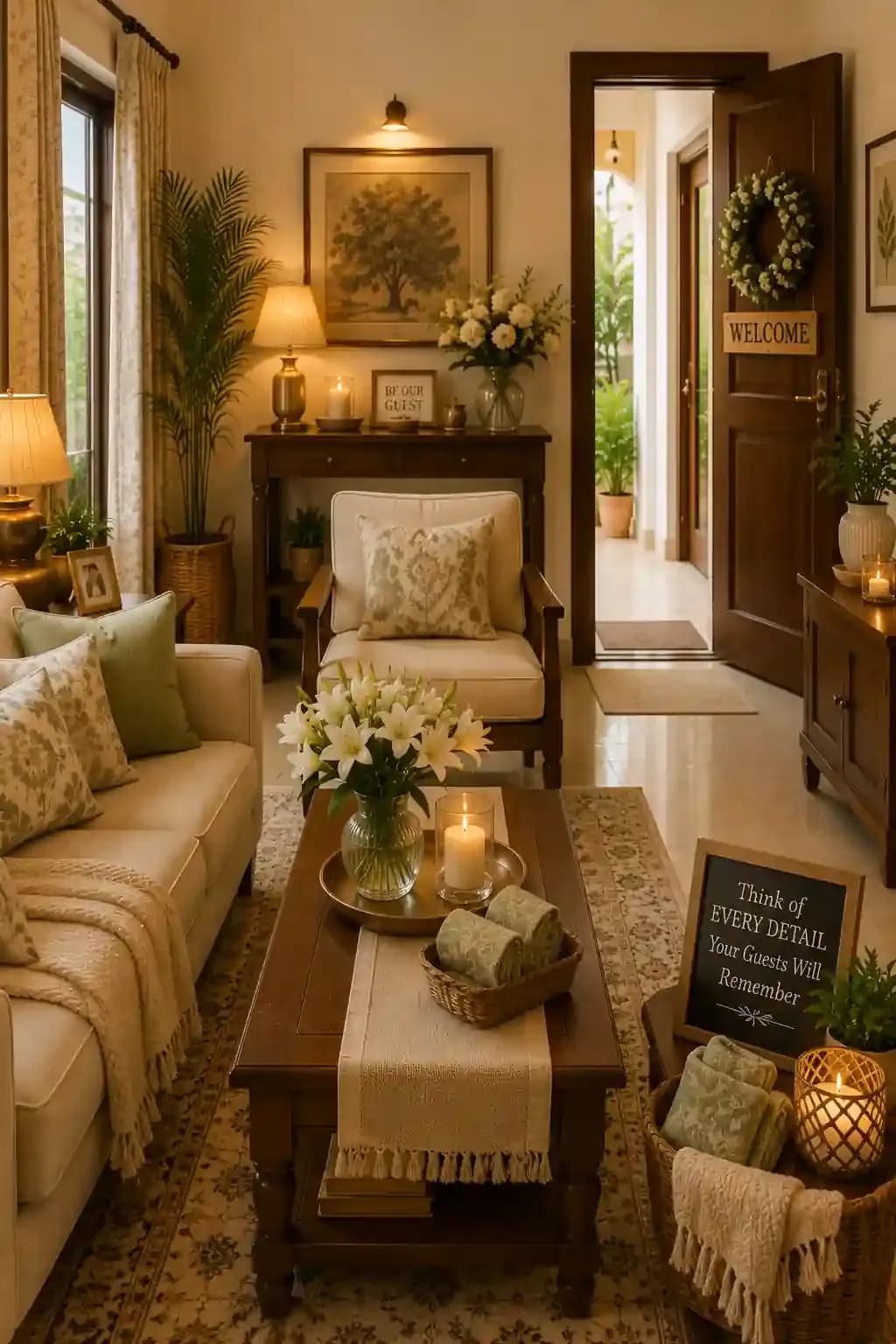 Tips to prepare your home for guests - The Drills before the guests arrives!