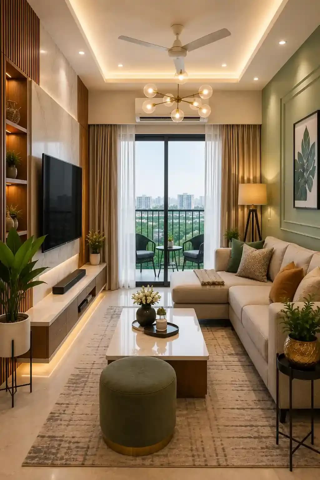 An insight into the Interiors of Dsr Eden Greens, 3 BHK apartment @Mr.Mithun Goyal